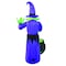 Celebrations Celebrations Four Season 6 ft. Prelit Witch With Cauldron Inflatable MY-20W632 - alternate 2
